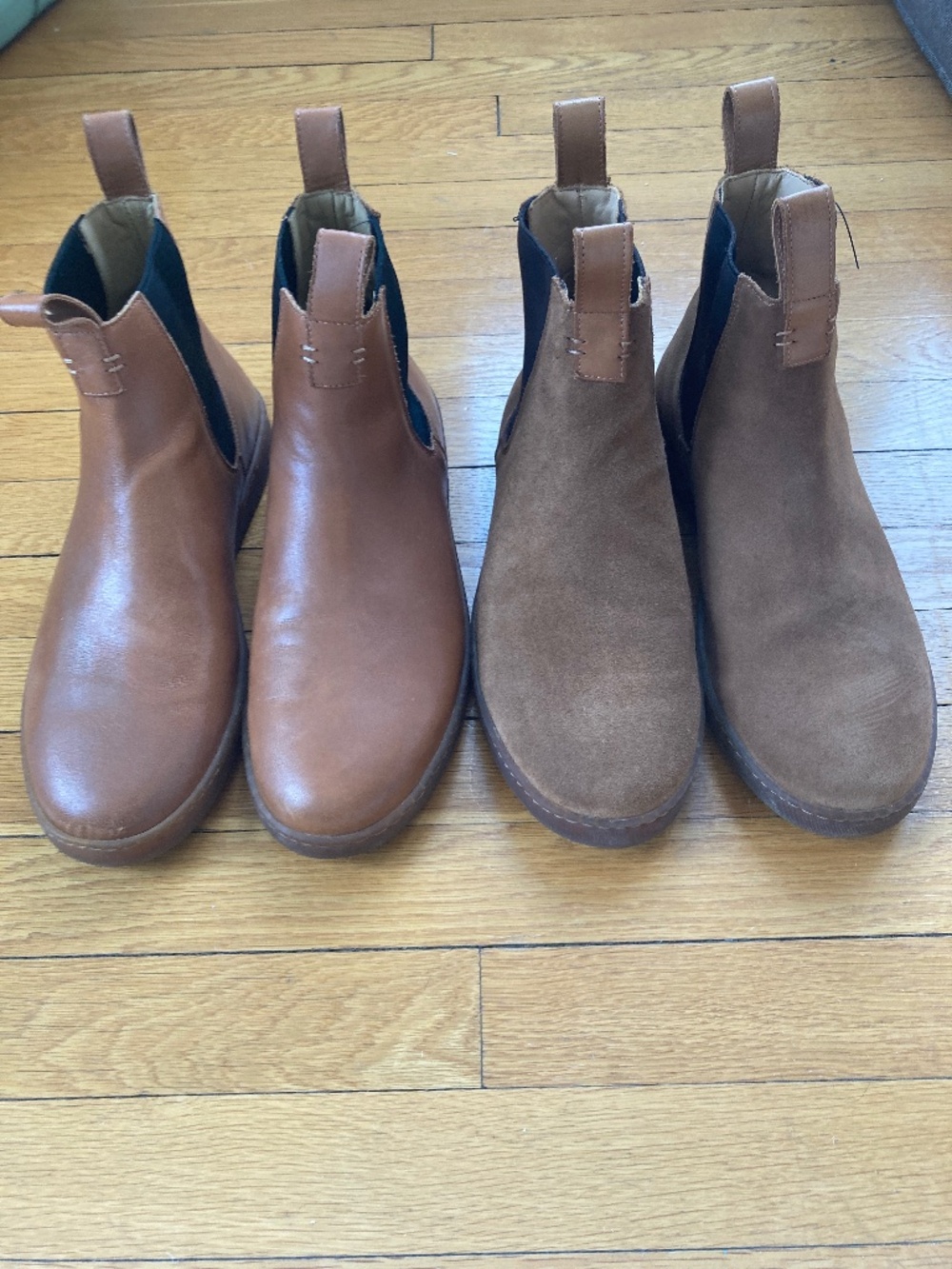 Bundle of 2 Pairs! LUCA Sneaker Boots – Size 12 (Brown Suede & Tan Leather)